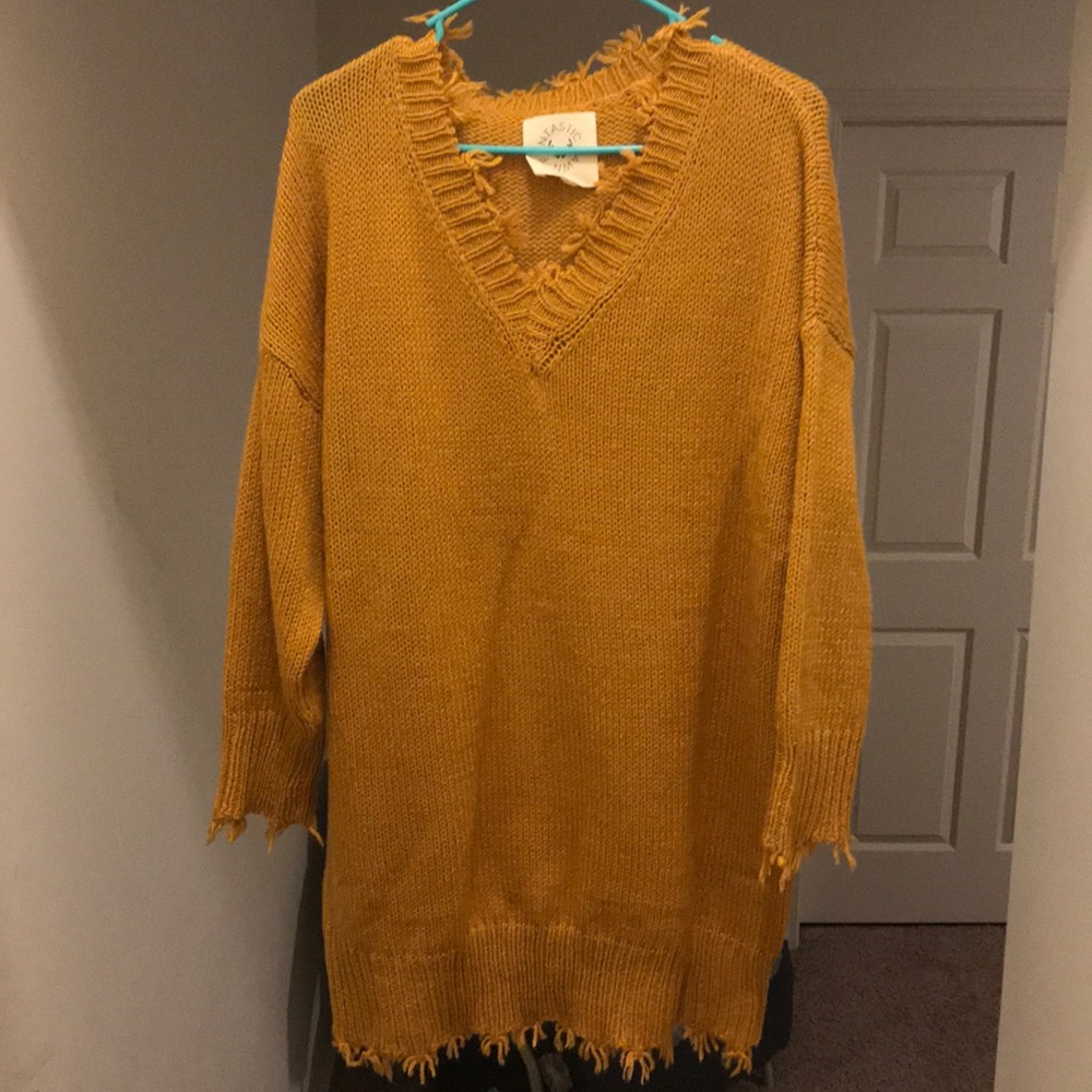 Fantastic Fawn sweater dress